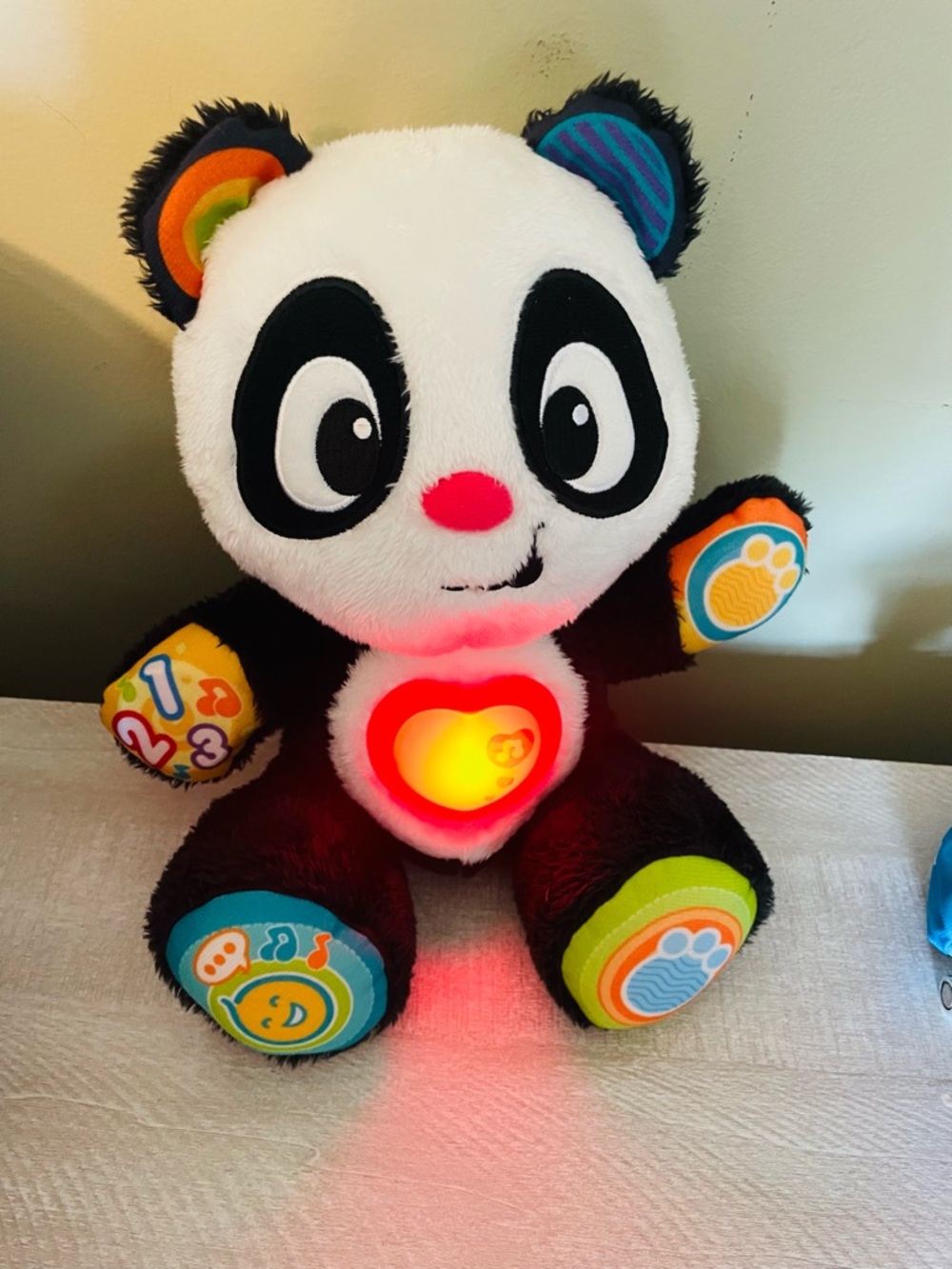 Winfun Learn with Me Panda Pal educational plush toy interactive learning bear